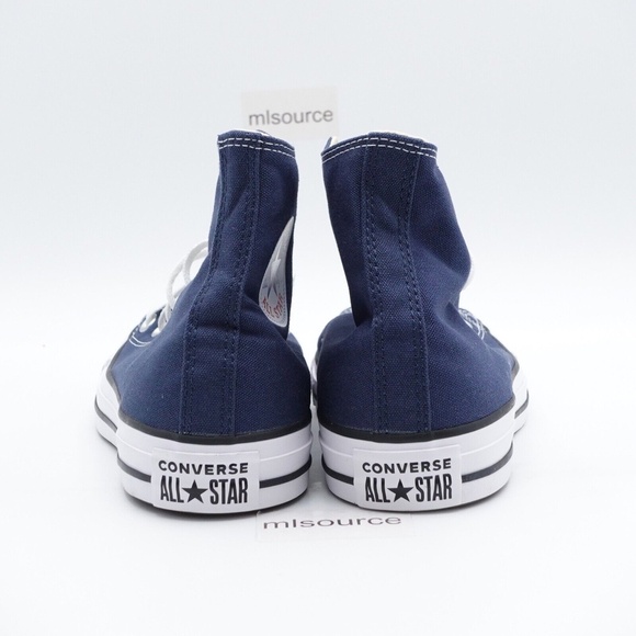 NEW Converse Chuck Taylor Basic Hi Shoes W9622 Navy - Picture 6 of 10
